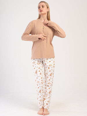 Купить Хлопковый домашний комплект с брюками VIENETTA 4040285103 в Украина в Lingerie.ua - Одяг для дому та відпочинку, Видео