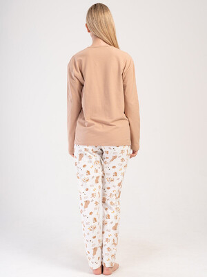 Купить Хлопковый домашний комплект с брюками VIENETTA 4040285103 в Украина в Lingerie.ua - Одяг для дому та відпочинку, Фото 2