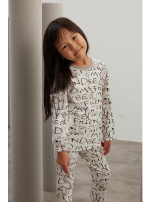 Купить Хлопковая детская пижама с длинным рукавом HAYS 40314 в Украина в Lingerie.ua - Одяг для дому та відпочинку, Фото 2