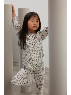 Купить Хлопковая детская пижама с длинным рукавом HAYS 40314 в Украина в Lingerie.ua - Одяг для дому та відпочинку, Фото 4