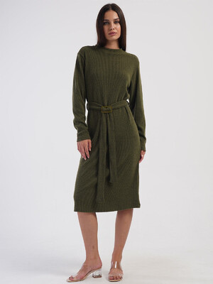 Купить Вязаное платье с поясом VIENETTA 4050540000 в Украина в Lingerie.ua - Одяг для дому та відпочинку, Фото 6