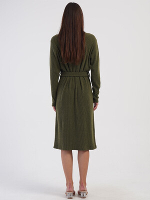 Купить Вязаное платье с поясом VIENETTA 4050540000 в Украина в Lingerie.ua - Одяг для дому та відпочинку, Фото 8