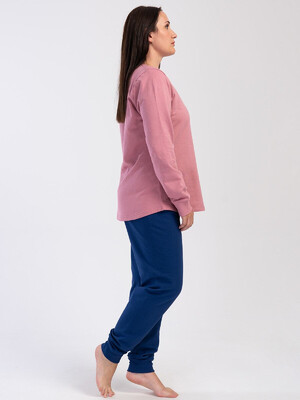 Купить Байковый домашний комплект большого размера VIENETTA 4030210000 в Украина в Lingerie.ua - Одяг для дому та відпочинку, Фото 2