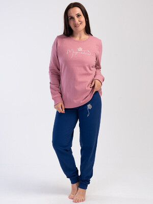 Купить Байковый домашний комплект большого размера VIENETTA 4030210000 в Украина в Lingerie.ua - Одяг для дому та відпочинку, Фото 3