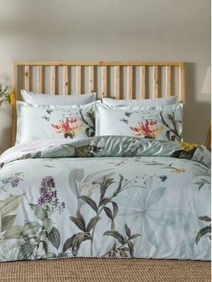 Купить Двуспальный комплект постельного белья TAC Digital Saten Laden в Украина в Lingerie.ua - Одяг для дому та відпочинку, Фото 1