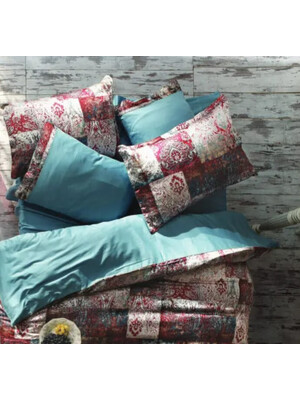 Купить Двуспальный комплект постельного белья ZEBRA CASA Crash Saten SIMENA в Украина в Lingerie.ua - Одяг для дому та відпочинку, Фото 3