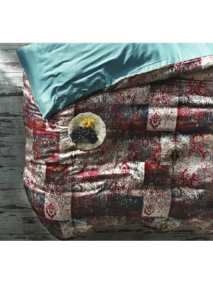 Купить Двуспальный комплект постельного белья ZEBRA CASA Crash Saten SIMENA в Украина в Lingerie.ua - Одяг для дому та відпочинку, Фото 4