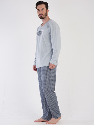 Купить Хлопковый домашний костюм с длинным рукавом VIENETTA MAN 3050326331 в Украина в Lingerie.ua - Одяг для дому та відпочинку, Фото 7