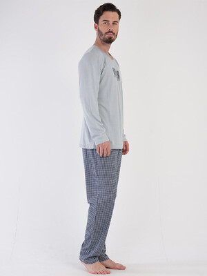 Купить Хлопковый домашний костюм с длинным рукавом VIENETTA MAN 3050326331 в Украина в Lingerie.ua - Одяг для дому та відпочинку, Фото 8