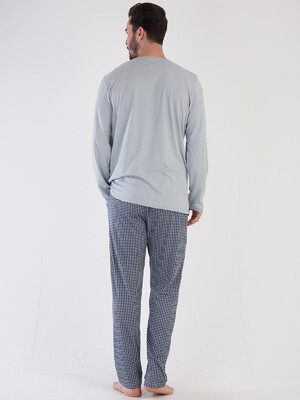 Купить Хлопковый домашний костюм с длинным рукавом VIENETTA MAN 3050326331 в Украина в Lingerie.ua - Одяг для дому та відпочинку, Фото 9