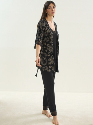 Купить Домашний женский комплект тройка из вискозы SEVIM 15100 в Украина в Lingerie.ua - Одяг для дому та відпочинку, Фото 8