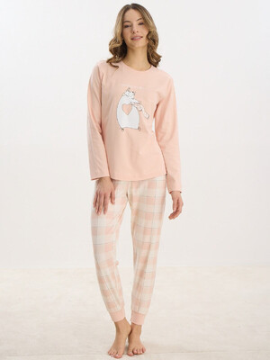 Купить Бавовняний домашній комплект із довгим рукавом SEVIM 16224 в Украина в Lingerie.ua - Одяг для дому та відпочинку, Фото 5