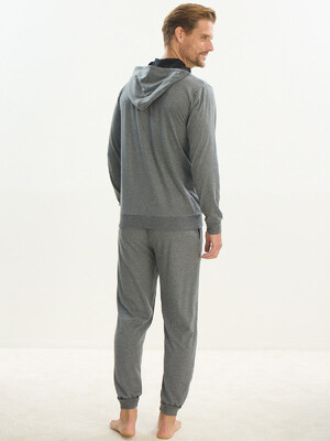 Купить Хлопковый комплект с кофтой на молнии SVMAN 9544 в Украина в Lingerie.ua - Одяг для дому та відпочинку, Фото 6