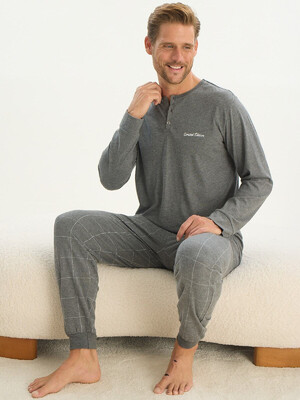 Купить Домашній комплект із довгим рукавом SVMAN 9524 в Украина в Lingerie.ua - Одяг для дому та відпочинку, Фото 2