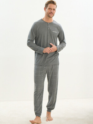 Купить Домашній комплект із довгим рукавом SVMAN 9524 в Украина в Lingerie.ua - Одяг для дому та відпочинку, Фото 3