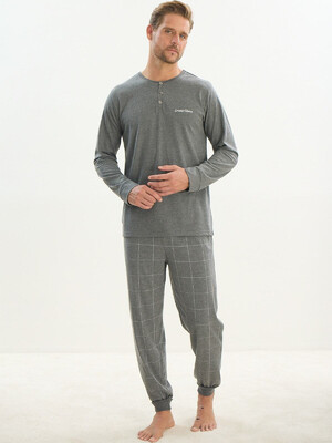 Купить Домашній комплект із довгим рукавом SVMAN 9524 в Украина в Lingerie.ua - Одяг для дому та відпочинку, Фото 6