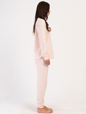 Купить Хлопковый домашний комплект с длинным рукавом VIENETTA 4040701248 в Украина в Lingerie.ua - Одяг для дому та відпочинку, Фото 3