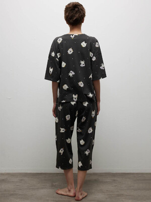 Купить Хлопковый домашний комплект с капри HAYS 40245 в Украина в Lingerie.ua - Одяг для дому та відпочинку, Фото 6