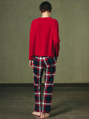 Купить Женский домашний костюм с брюками в клетку HAYS 40326 в Украина в Lingerie.ua - Одяг для дому та відпочинку, Фото 8