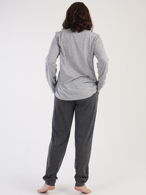 Купить Трикотажный домашний комплект с брюками VIENETTA 3032790000 в Украина в Lingerie.ua - Одяг для дому та відпочинку, Фото 4