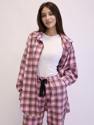 Купить Фланелева класична піжама в клітинку LINGERIE 170736 в Украина в Lingerie.ua - Одяг для дому та відпочинку, Фото 19