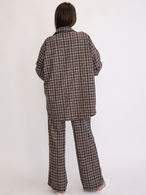 Купить Фланелева класична піжама в клітинку LINGERIE 170736 в Украина в Lingerie.ua - Одяг для дому та відпочинку, Фото 5