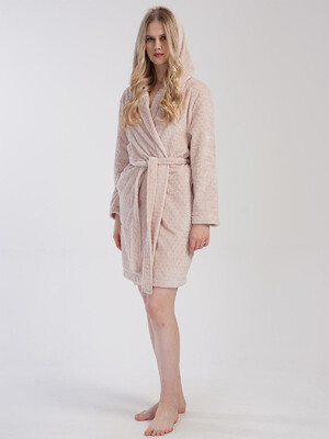 Купить Теплый женский халат с капюшоном VIENETTA 4031150180 в Украина в Lingerie.ua - Одяг для дому та відпочинку, Фото 7