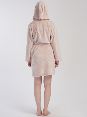 Купить Теплый женский халат с капюшоном VIENETTA 4031150180 в Украина в Lingerie.ua - Одяг для дому та відпочинку, Фото 9