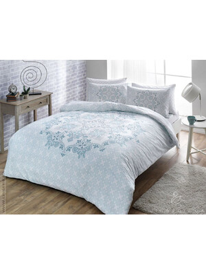 Купить Двуспальный комплект постельного белья TAC Saten Hazel в Украина