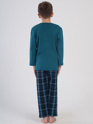 Купить Хлопковый детский домашний комплект с длинным рукавом VIENETTA KIDS 4033701024 в Украина в Lingerie.ua - Одяг для дому та відпочинку, Фото 4