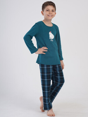 Купить Хлопковый детский домашний комплект с длинным рукавом VIENETTA KIDS 4033701024 в Украина в Lingerie.ua - Одяг для дому та відпочинку, Фото 5