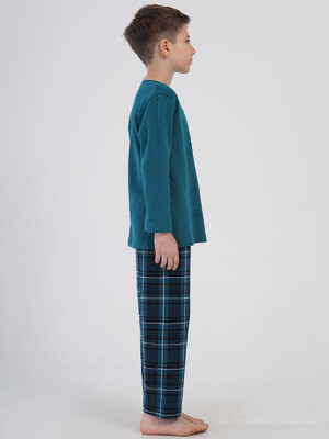 Купить Хлопковый детский домашний комплект с длинным рукавом VIENETTA KIDS 4033701024 в Украина в Lingerie.ua - Одяг для дому та відпочинку, Фото 6