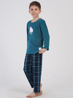 Купить Хлопковый детский домашний комплект с длинным рукавом VIENETTA KIDS 4033701024 в Украина в Lingerie.ua - Одяг для дому та відпочинку, Фото 7