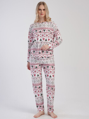 Купить Теплый домашний костюм с длинным рукавом VIENETTA 3121000000 в Украина в Lingerie.ua - Одяг для дому та відпочинку, Фото 12