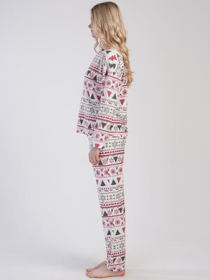 Купить Теплый домашний костюм с длинным рукавом VIENETTA 3121000000 в Украина в Lingerie.ua - Одяг для дому та відпочинку, Фото 7