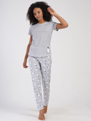 Купить Хлопковый женский домашний костюм VIENETTA 4051501178 в Украина в Lingerie.ua - Одяг для дому та відпочинку, Фото 4