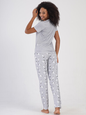 Купить Хлопковый женский домашний костюм VIENETTA 4051501178 в Украина в Lingerie.ua - Одяг для дому та відпочинку, Фото 6