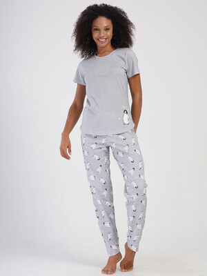 Купить Хлопковый женский домашний костюм VIENETTA 4051501178 в Украина в Lingerie.ua - Одяг для дому та відпочинку, Фото 7