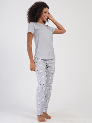 Купить Хлопковый женский домашний костюм VIENETTA 4051501178 в Украина в Lingerie.ua - Одяг для дому та відпочинку, Фото 8