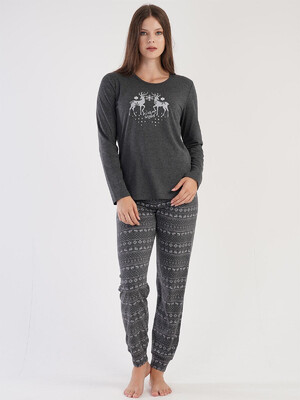 Купить Домашний комплект с длинным рукавом VIENETTA 3040901849 в Украина в Lingerie.ua - Одяг для дому та відпочинку, Фото 3