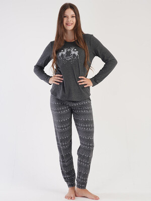 Купить Домашний комплект с длинным рукавом VIENETTA 3040901849 в Украина в Lingerie.ua - Одяг для дому та відпочинку, Фото 6