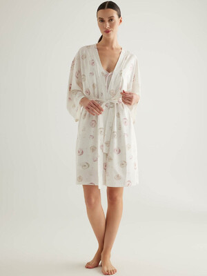 Купить Хлопковый женский халат кимоно HAYS 50466 в Украина в Lingerie.ua - Одяг для дому та відпочинку, Фото 1