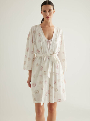 Купить Хлопковый женский халат кимоно HAYS 50466 в Украина в Lingerie.ua - Одяг для дому та відпочинку, Фото 3