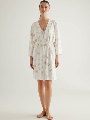 Купить Хлопковый женский халат кимоно HAYS 50466 в Украина в Lingerie.ua - Одяг для дому та відпочинку, Фото 8