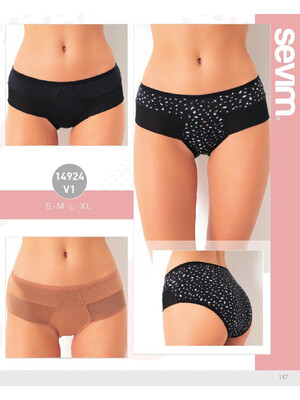 Купить Трусики женские слипы комплект 3 в 1 SEVIM 14924 в Украина