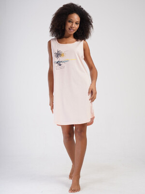 Купить Хлопковая туника большого размера без рукавов VIENETTA 4070580000 в Украина в Lingerie.ua - Одяг для дому та відпочинку, Фото 16