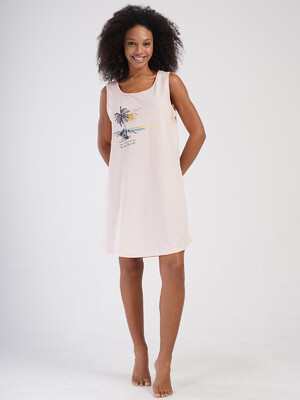 Купить Хлопковая туника большого размера без рукавов VIENETTA 4070580000 в Украина в Lingerie.ua - Одяг для дому та відпочинку, Фото 18