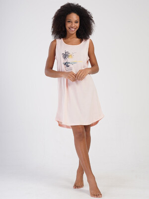 Купить Хлопковая туника большого размера без рукавов VIENETTA 4070580000 в Украина в Lingerie.ua - Одяг для дому та відпочинку, Фото 20