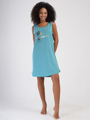 Купить Хлопковая туника большого размера без рукавов VIENETTA 4070580000 в Украина в Lingerie.ua - Одяг для дому та відпочинку, Фото 11