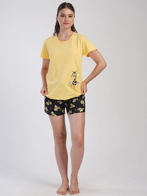 Хлопковый комплект из футболки и шорт VIENETTA 4041420567 